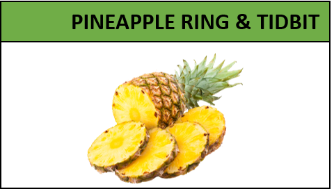 Dehydrated Pineapple Flesh